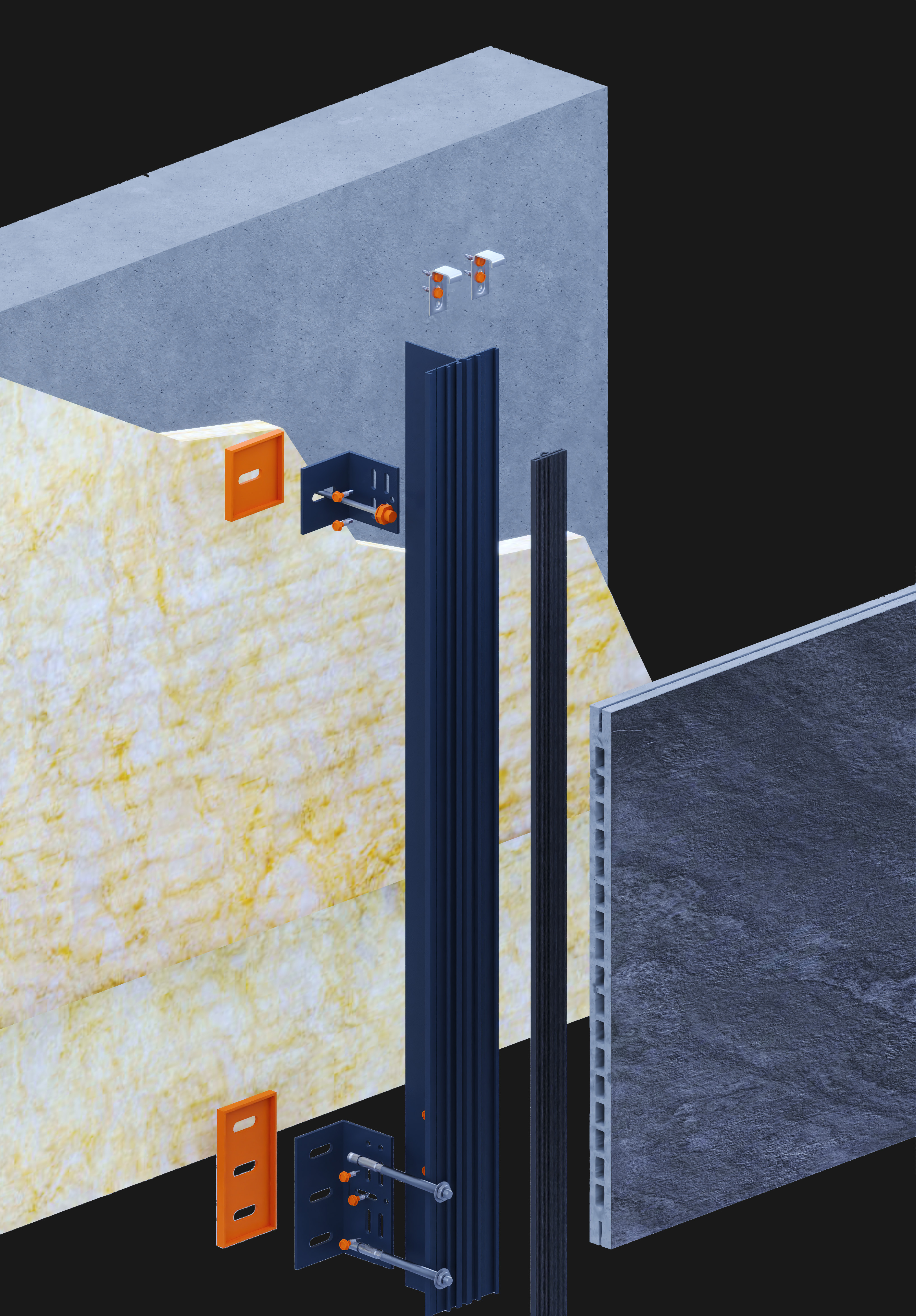 1 Extruded Porcelain Clip System with EPDM image 4 Recovered